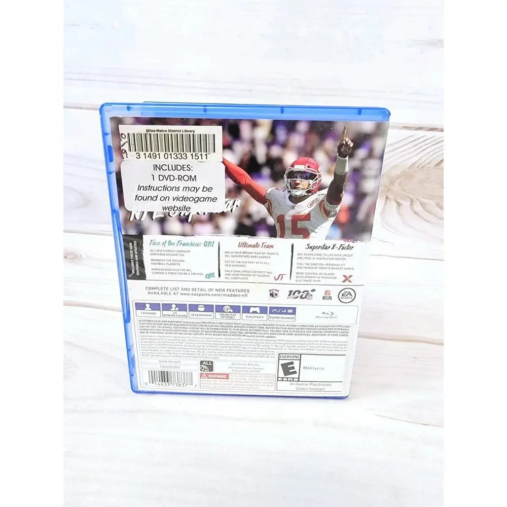 Madden NFL 20 (PS4) – EA Sports Football Game – Patrick Mahomes Cover Tested